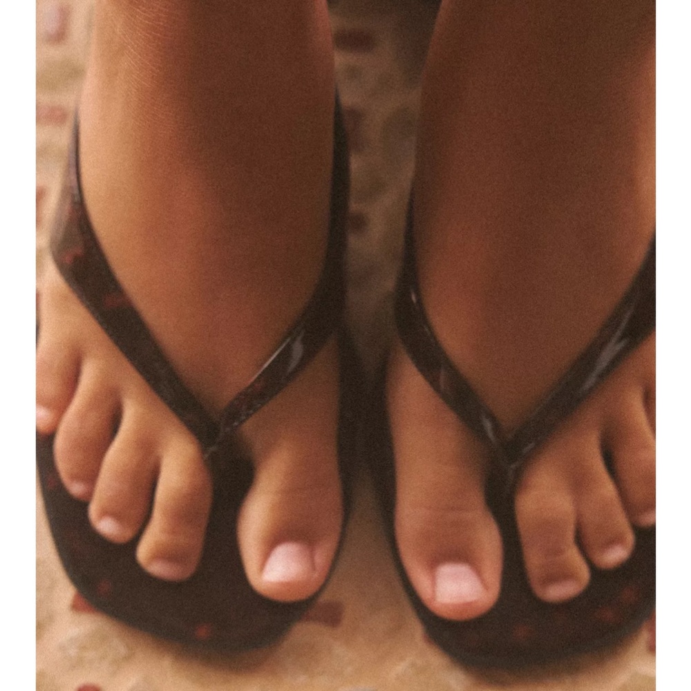 🤎 ZARA TORTOISESHELL SANDALS